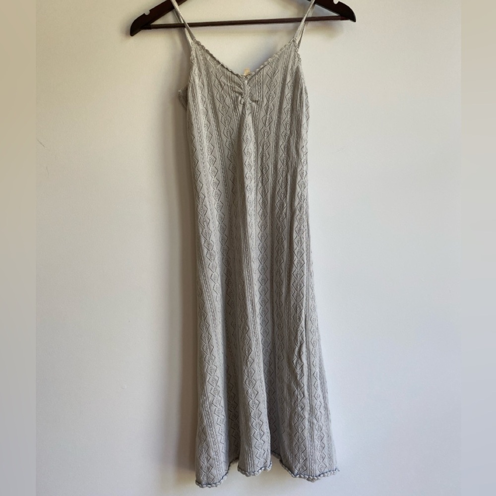 Loveshackfancy petite knit pointelle dress